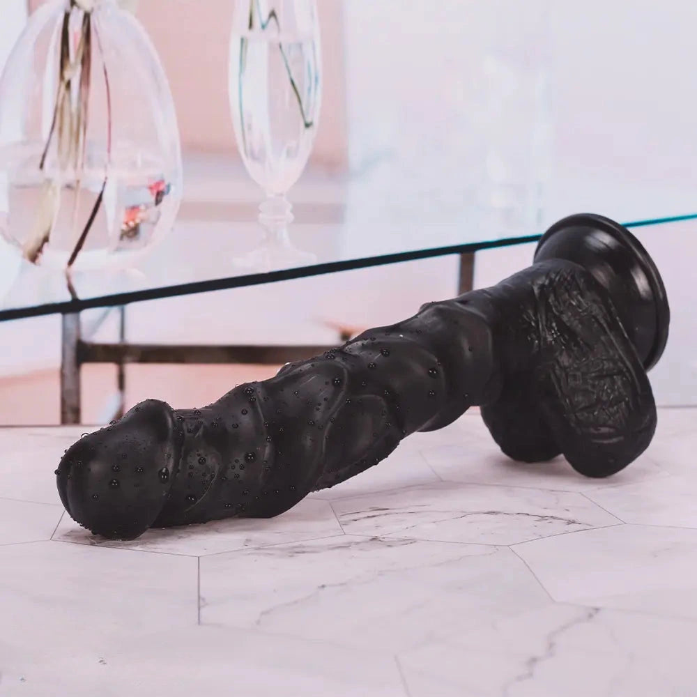 9.45in Big Real PVC Skin Dildo For Couples Sex Toy With Suction Cup