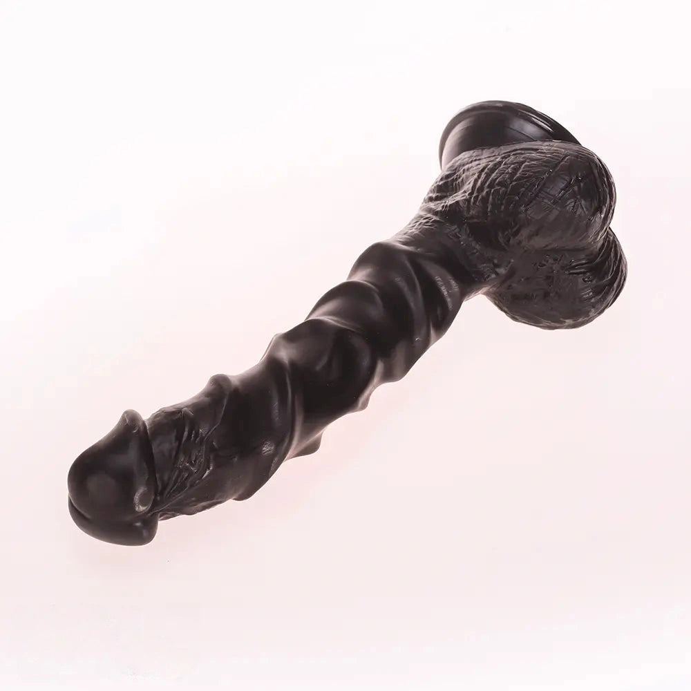 9.45in Big Real PVC Skin Dildo For Couples Sex Toy With Suction Cup