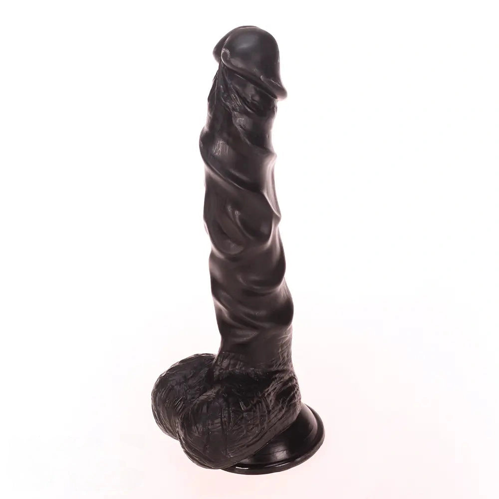 9.45in Big Real PVC Skin Dildo For Couples Sex Toy With Suction Cup