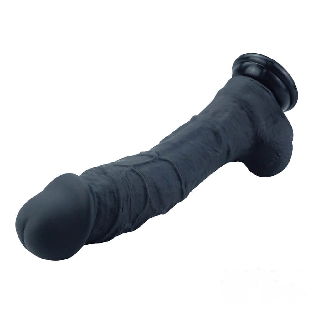 9.45in Curved Sex Toy Dildo With Vivid Veins For Anus Vagina Masturbation
