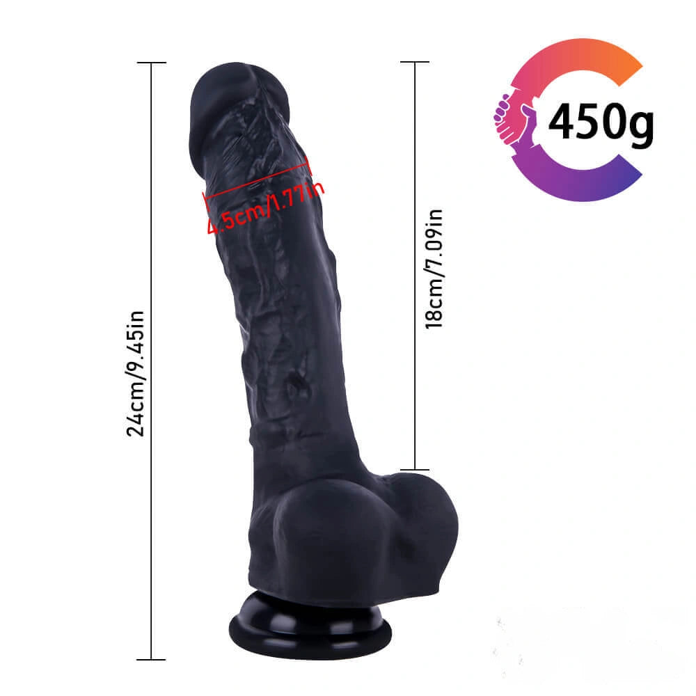 9.45in Dildo For Vagina G Spot Massaging Adult Sex Toy