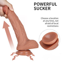 9.45in Double Density Lifelike Dildo For Vaginal Masturbation Thick Toy