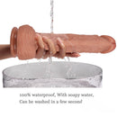 9.45in Double Density Lifelike Dildo For Vaginal Masturbation Thick Toy