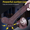 9.45in Dual Density Silicone Ejaculating Dildo Male Female Masturbator