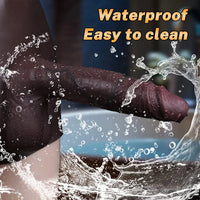 9.45in Hollow Strap on Silicone Soft Dildo Panty For Couples Men Women