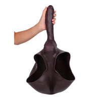 9.45in Hollow Strap on Silicone Soft Dildo Panty For Couples Men Women