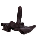 9.45in Hollow Strap on Silicone Soft Dildo Panty For Couples Men Women