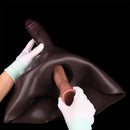 9.45in Hollow Strap on Silicone Soft Dildo Panty For Couples Men Women