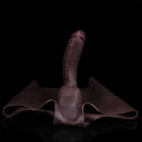9.45in Hollow Strap on Silicone Soft Dildo Panty For Couples Men Women