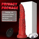 9.45in Monster Soft Liquid Silicone G-Spot 10 Vibrating 3 Thrust Modes Dildo