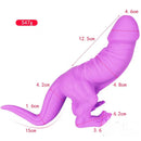 9.45in Odd Design Dinosaur Animal Big Dildo Sex Toy For Love
