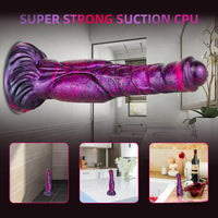 9.45in Ombre Animal Horse Cock Dildo For Adult Women Love