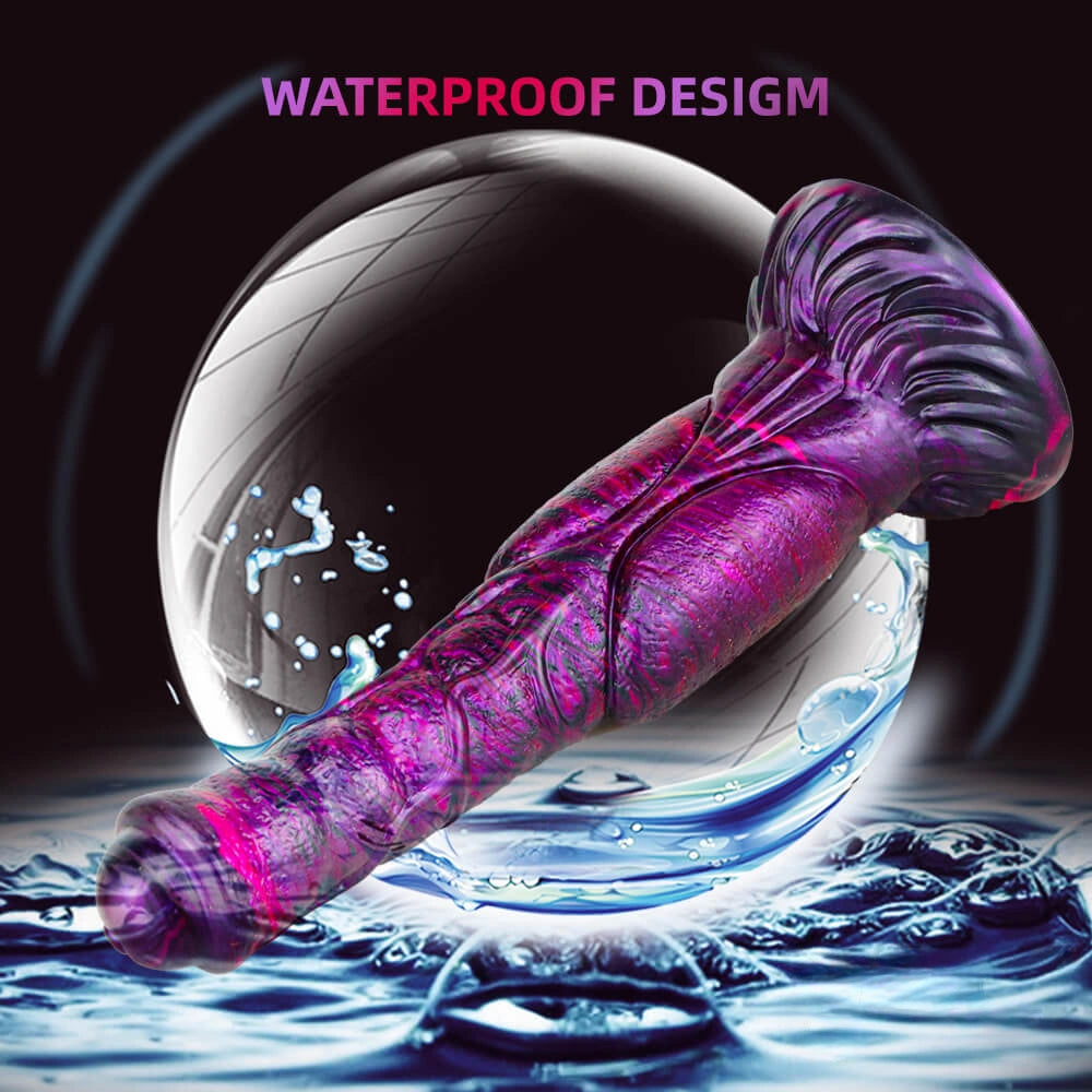 9.45in Ombre Animal Horse Cock Dildo For Adult Women Love