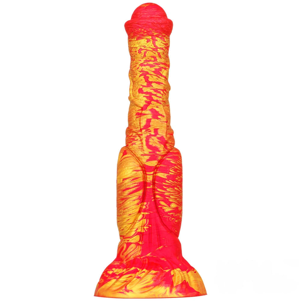 9.45in Ombre Animal Horse Cock Dildo For Adult Women Love