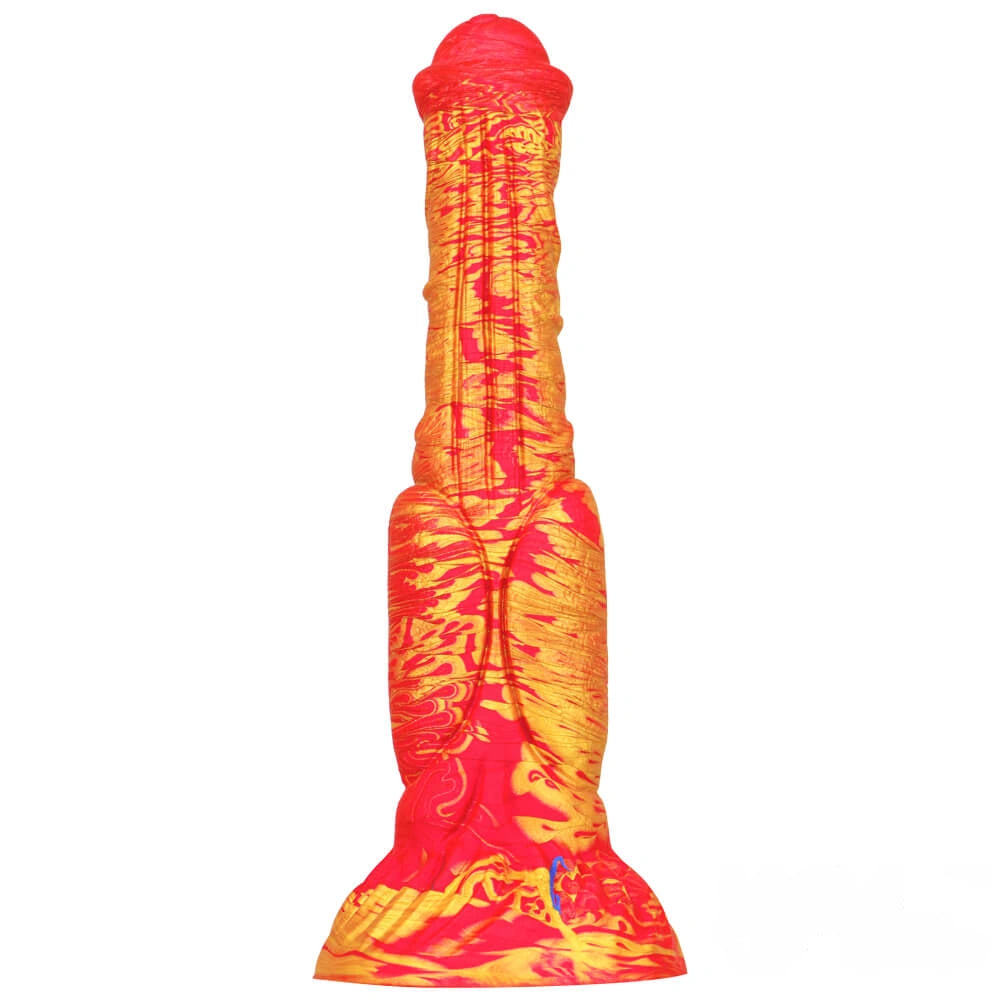9.45in Ombre Animal Horse Cock Dildo For Adult Women Love