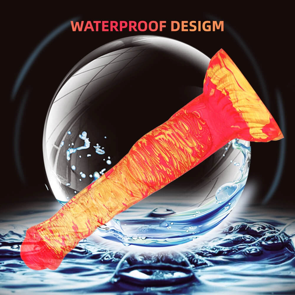 9.45in Ombre Animal Horse Cock Dildo For Adult Women Love