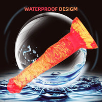 9.45in Ombre Animal Horse Cock Dildo For Adult Women Love