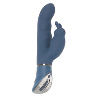 9.45in Rabbit Clitoral G Spot Dildo Vibrator Bunny Clit Stimulator