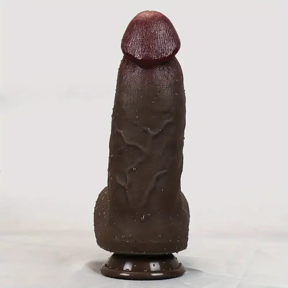 9.45in Realistic Silicone Large Soft Skin Real Dildo with Suction Cup
