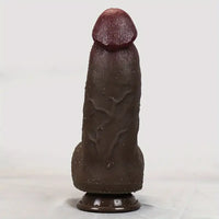 9.45in Realistic Silicone Large Soft Skin Real Dildo with Suction Cup