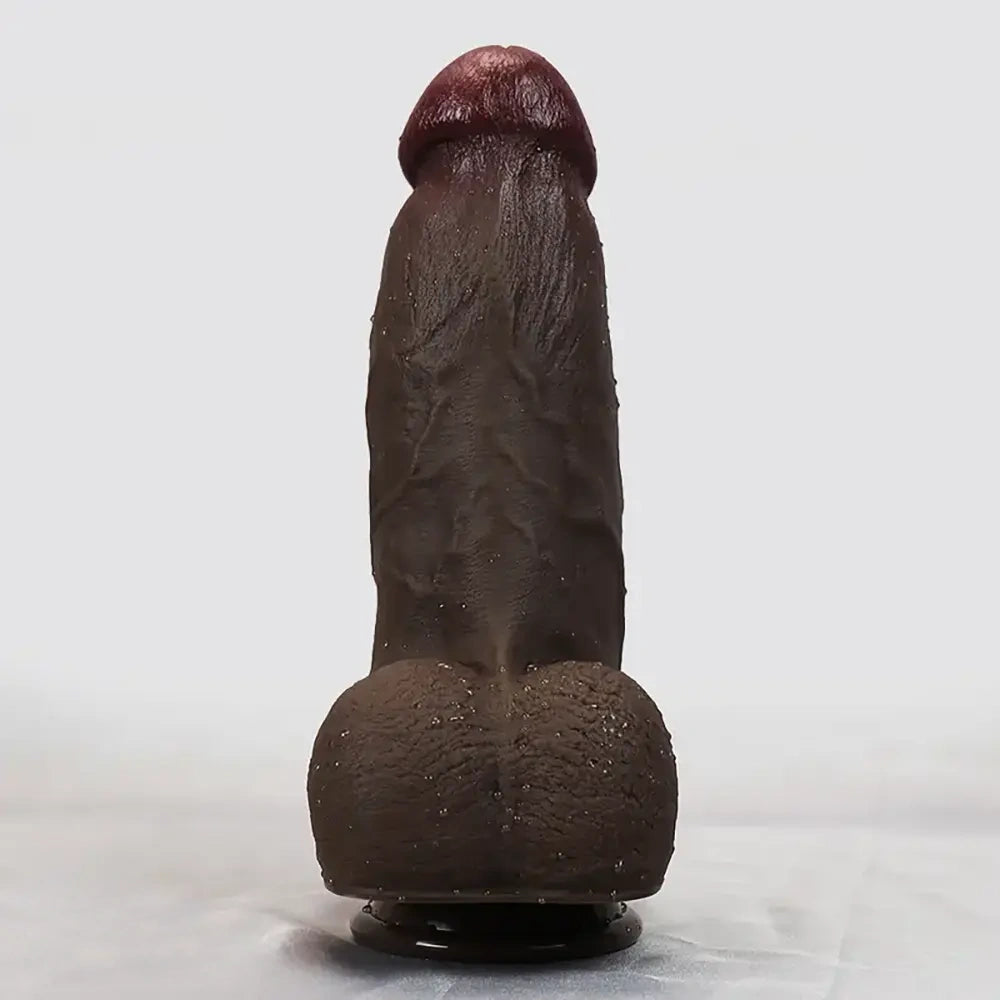 9.45in Realistic Silicone Large Soft Skin Real Dildo with Suction Cup