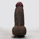 9.45in Realistic Silicone Large Soft Skin Real Dildo with Suction Cup