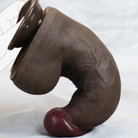 9.45in Realistic Silicone Large Soft Skin Real Dildo with Suction Cup