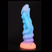 9.45in Silicone Soft Big Luminous Monster Dildo For G-spot Stimulator