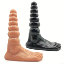 9.45in Simulated Foot Pull String Dual-Use Monster Dildo Anal Beads Sex Toy