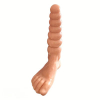 9.45in Simulated Foot Pull String Dual-Use Monster Dildo Anal Beads Sex Toy