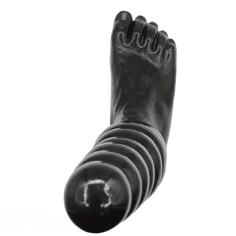 9.45in Simulated Foot Pull String Dual-Use Monster Dildo Anal Beads Sex Toy