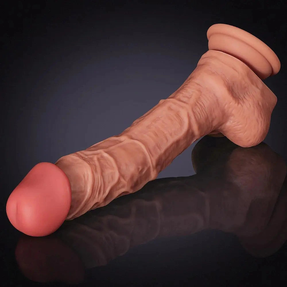 9.45in Skin Realistic Dildo Big Anal Sex Toy For Female Women Lesbian