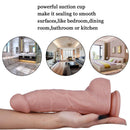 9.45in Small Glans Real Dildo Sex Toy For Women With Suction Cup