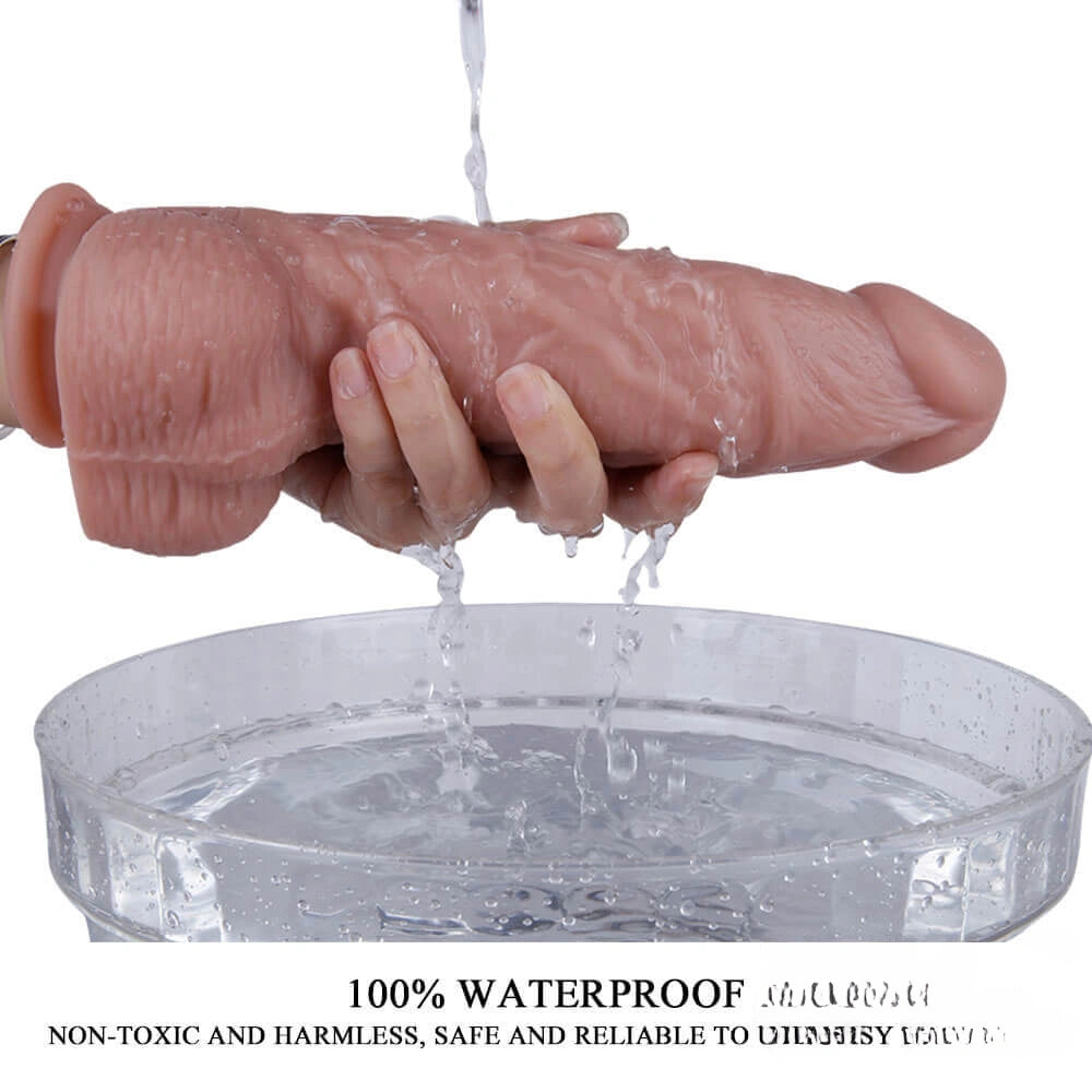 9.45in Small Glans Real Dildo Sex Toy For Women With Suction Cup