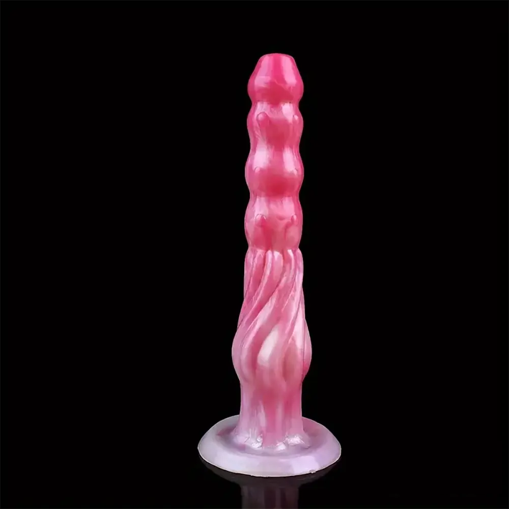 9.45in Soft Big Real Monster Silicone G Spot Dildo For Women Men