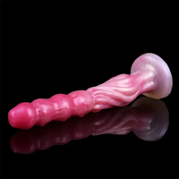 9.45in Soft Big Real Monster Silicone G Spot Dildo For Women Men