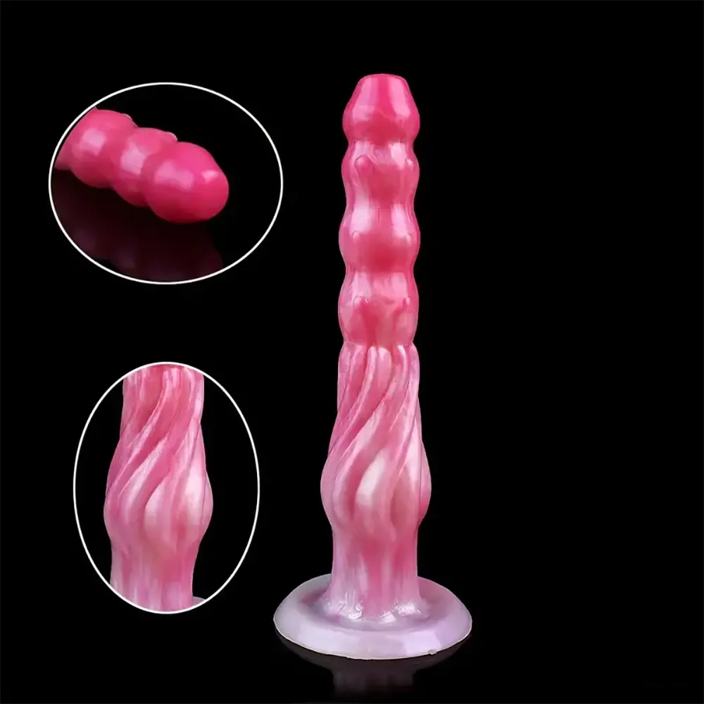9.45in Soft Big Real Monster Silicone G Spot Dildo For Women Men