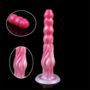 9.45in Soft Big Real Monster Silicone G Spot Dildo For Women Men