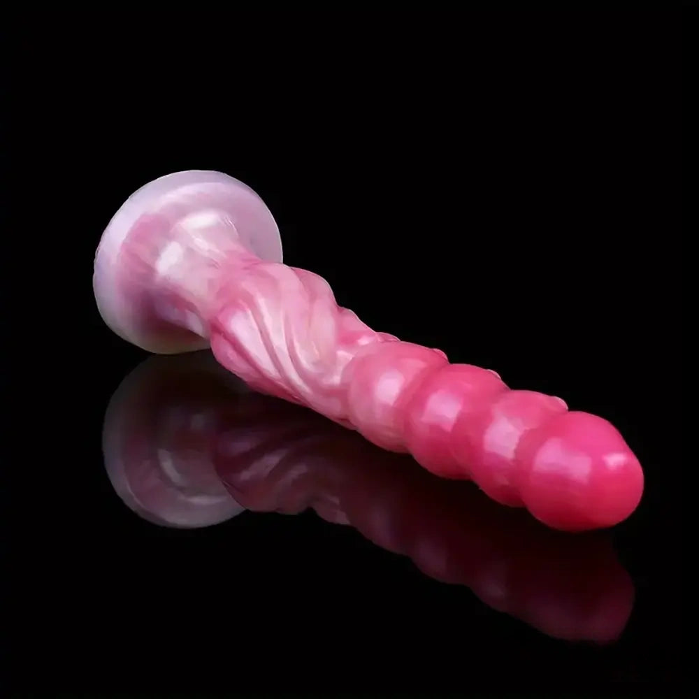 9.45in Soft Big Real Monster Silicone G Spot Dildo For Women Men