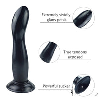 9.45in Super Quality PVC Banana Penis Dildo Toy Butt Plug