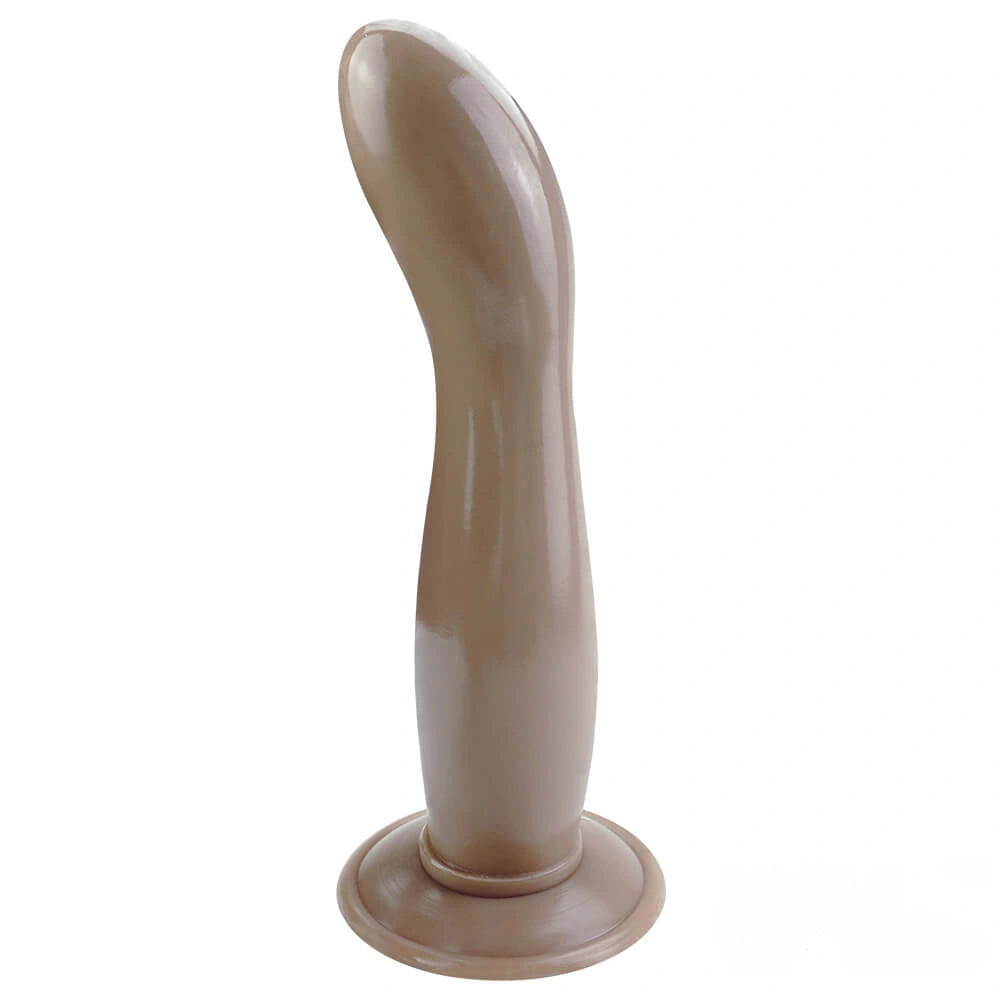 9.45in Super Quality PVC Banana Penis Dildo Toy Butt Plug