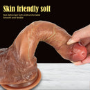 9.45in Super Real Skin Silicone Big Dildo For Women Vagina