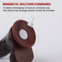 9.45in Thrusting Remote Control Vibrating Automatic Big Soft Dildo