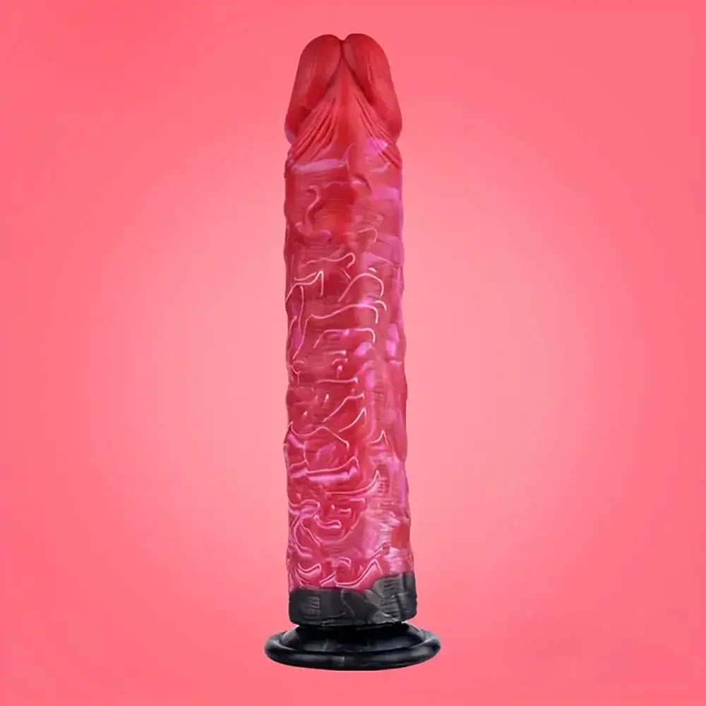 9.45in Unisex Big Silicone Soft Dildo For Prostate Stimulation Vaginal Massage