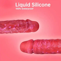 9.45in Unisex Big Silicone Soft Dildo For Prostate Stimulation Vaginal Massage
