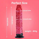 9.45in Unisex Big Silicone Soft Dildo For Prostate Stimulation Vaginal Massage