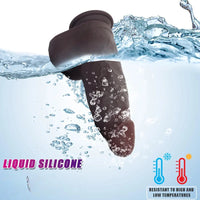 9.46in Silicone Big Soft Lifelike Dildo With Realistic Skin-like Touch Cock Toy