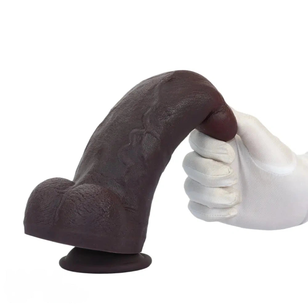 9.46in Silicone Big Soft Lifelike Dildo With Realistic Skin-like Touch Cock Toy