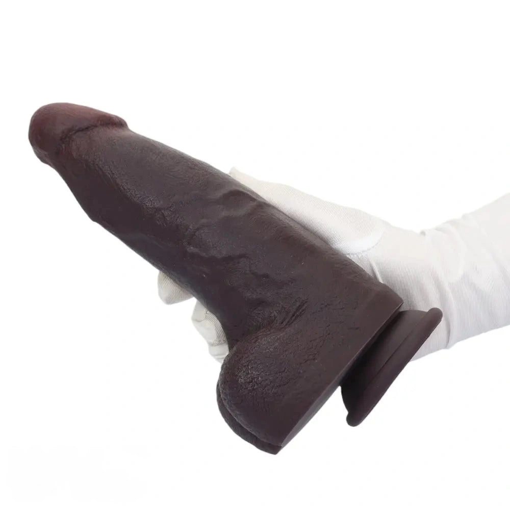 9.46in Silicone Big Soft Lifelike Dildo With Realistic Skin-like Touch Cock Toy