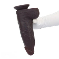 9.46in Silicone Big Soft Lifelike Dildo With Realistic Skin-like Touch Cock Toy
